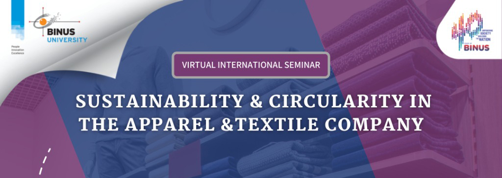 Virtual International Seminar: Sustainability and Circularity in the Apparel and Textile Company