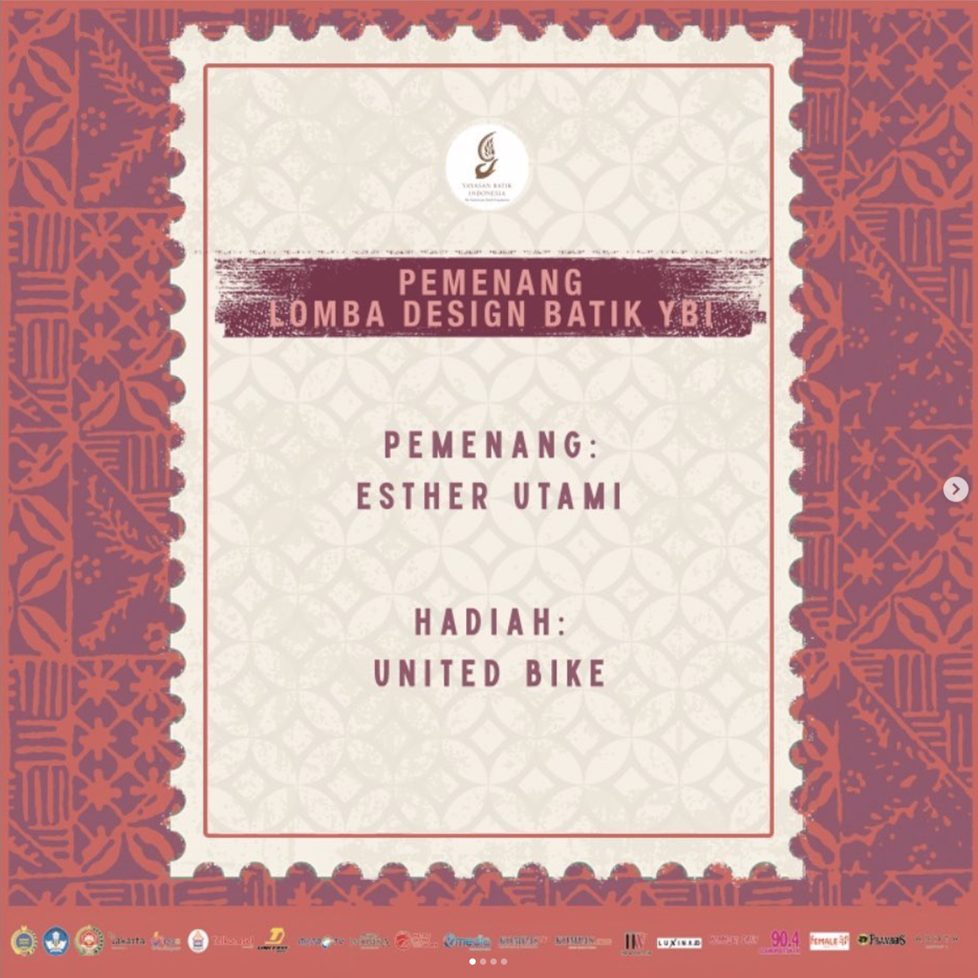 Lomba Disain Motif Batik Milenial