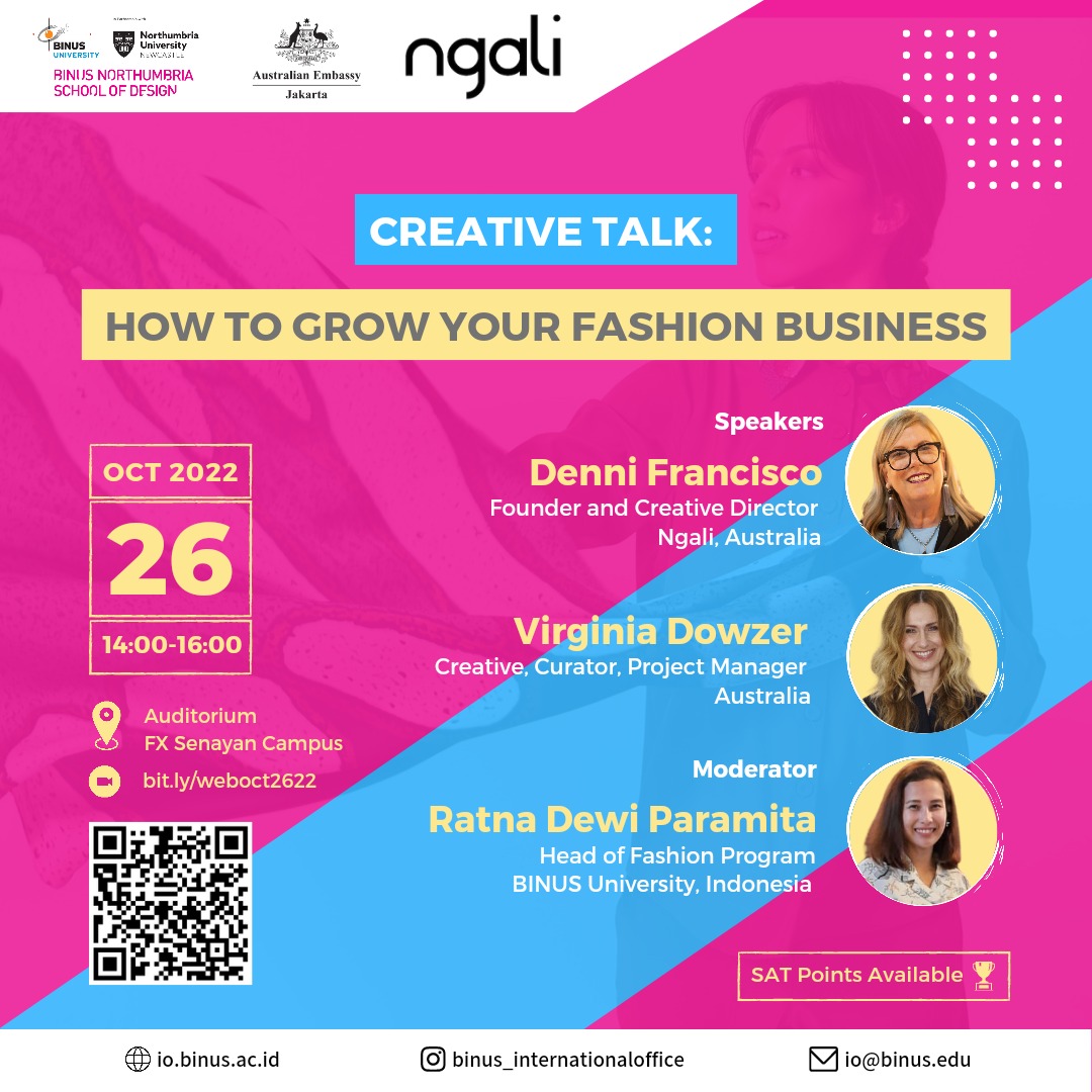 Creative Talk: How to Grow Your Fashion Business